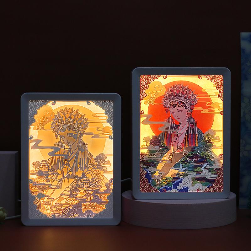 如梦如幻的纸雕灯，点亮一个奇幻世界。