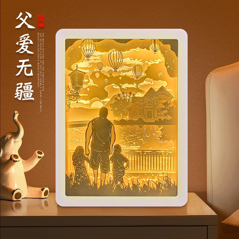 父亲的爱，无声的爱！父爱无疆！