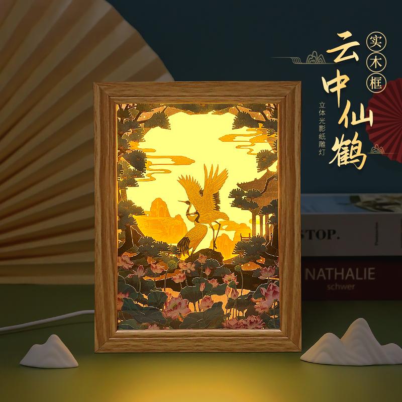 叮！古色古香的温馨纸雕灯向您袭来！