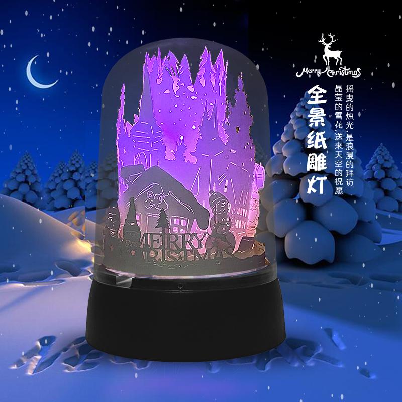 圣诞快到啦！看看这份用心的圣诞礼物吧！温暖氛围灯圣诞好礼