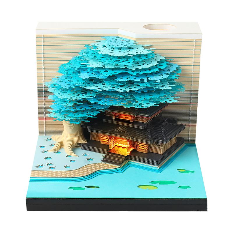 花团锦簇3D立体便签