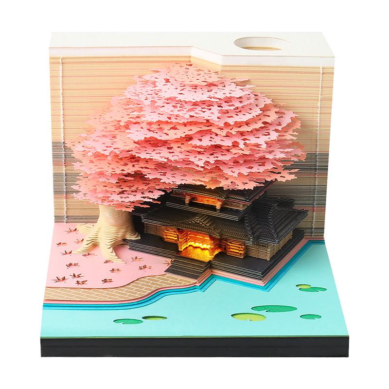花团锦簇3D立体便签