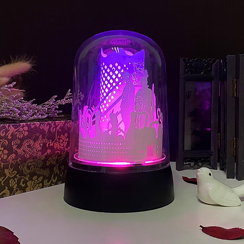 全景灯-紫色灯光