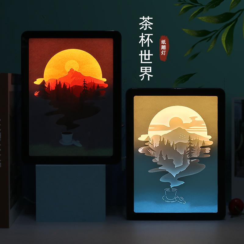 风景系列-茶杯世界